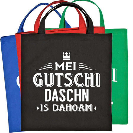 Baumwolltasche Gutschi in vielen Farben erhältlich
