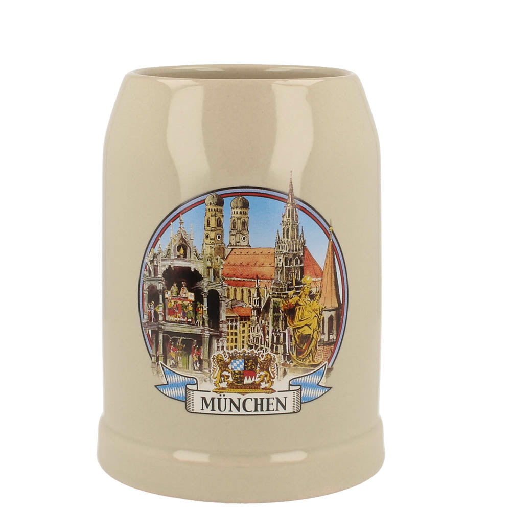 München Bierkrug 0,5 Glockenspiel