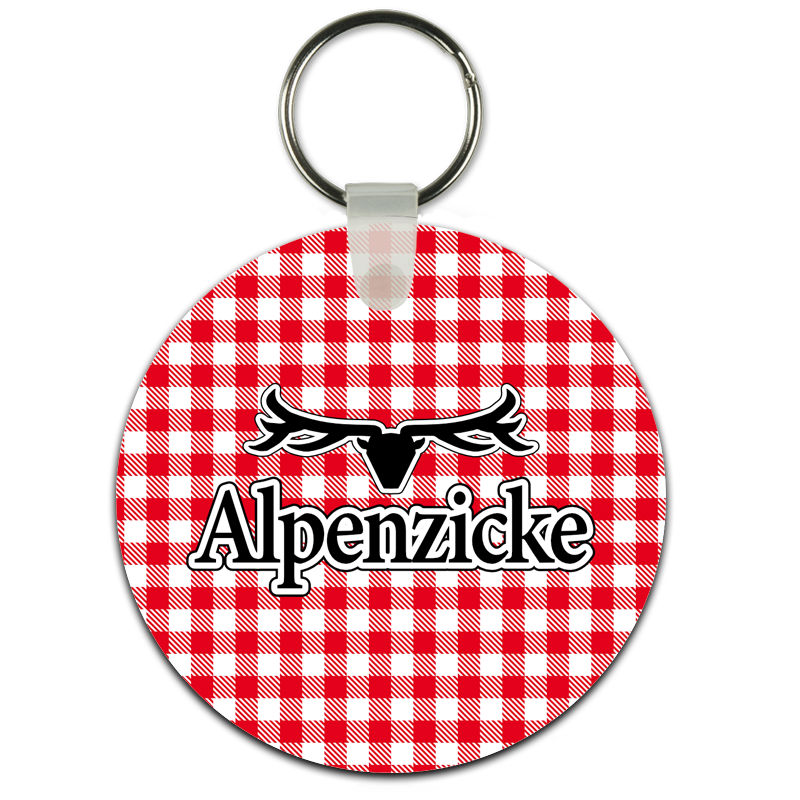 Schlüsselanhänger Alpenzicke inkl. Schlüsselring