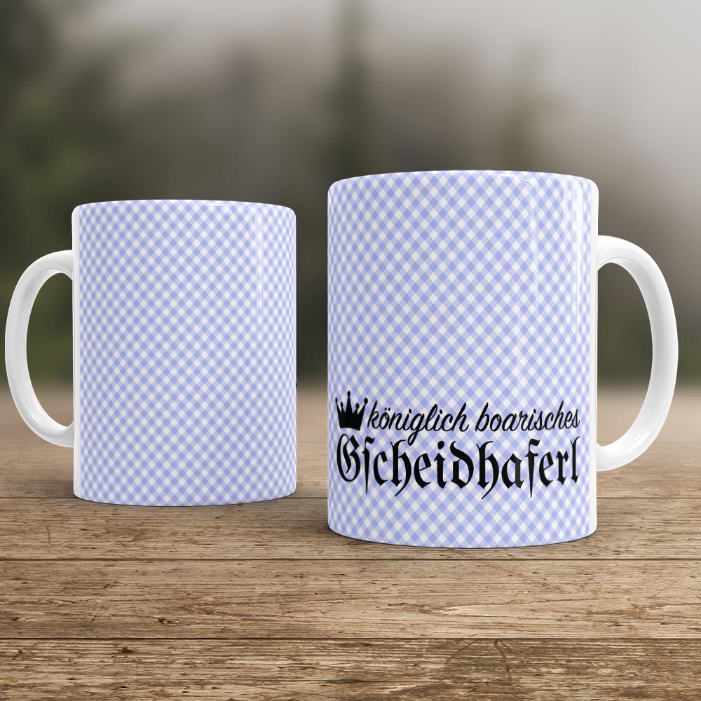 Tasse Gscheidhaferl aus Keramik 0,3 Liter