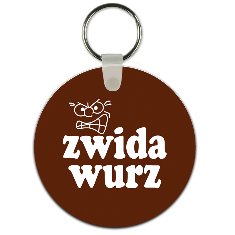 Schlüsselanhänger zwidawurz inkl. Schlüsselring