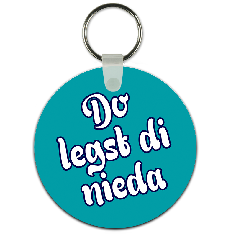 Schlüsselanhänger legst di nieda inkl. Schlüsselring