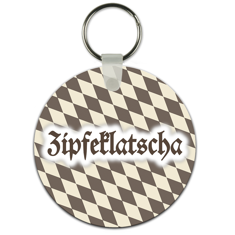 Schlüsselanhänger Zipfeklatscha