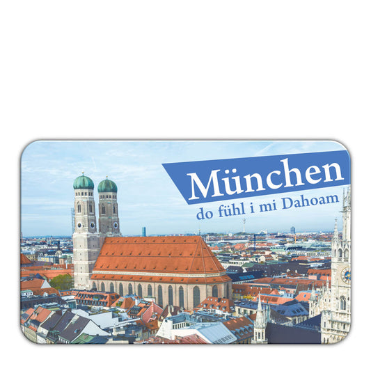 Magnet Sticker München Foto Frauenkirche