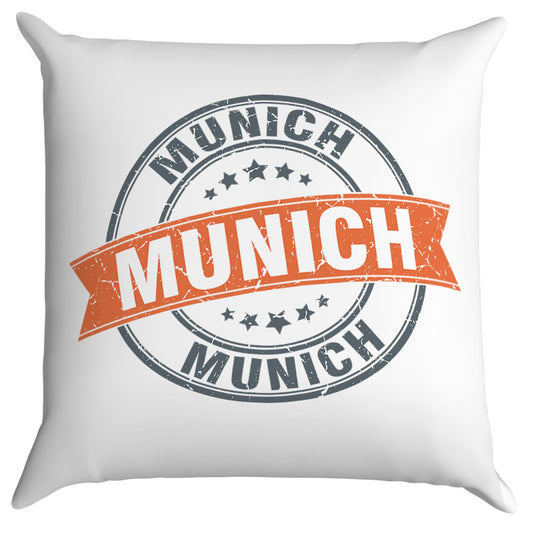 Kissen 40 x 40 cm bedruckt im Munich Design