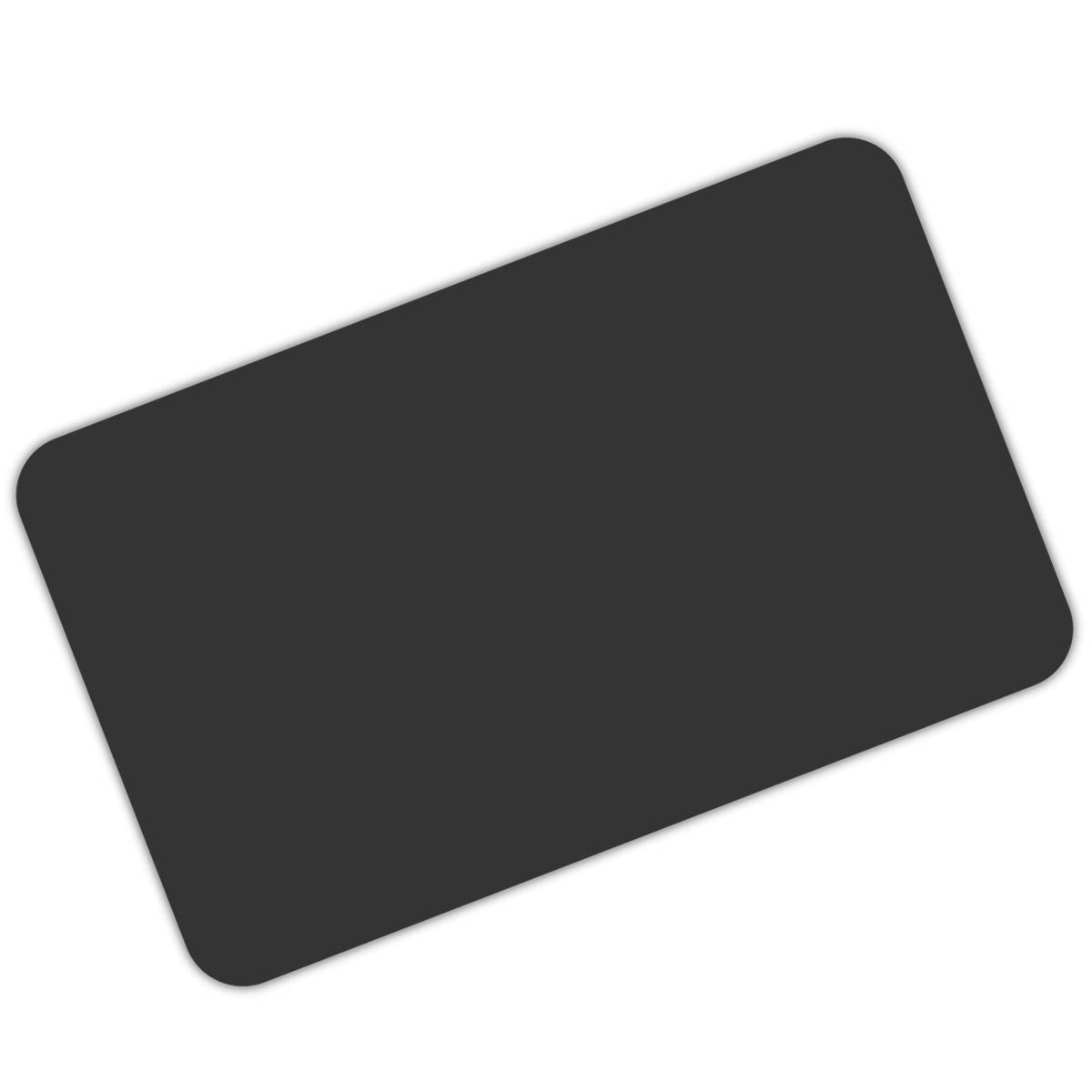 Rückseite Magnet Sticker in schwarz